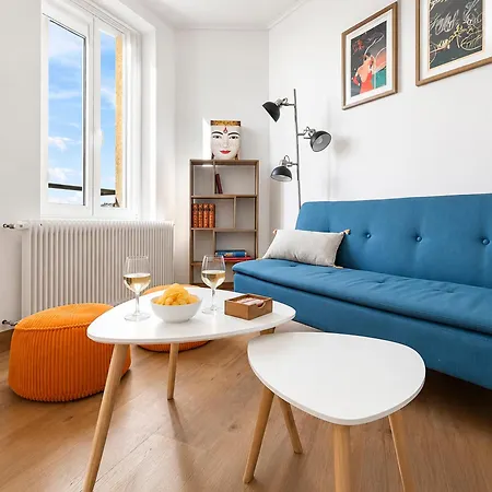 Апартаменты Elegant T3 Renove Gare & Centre De Виши